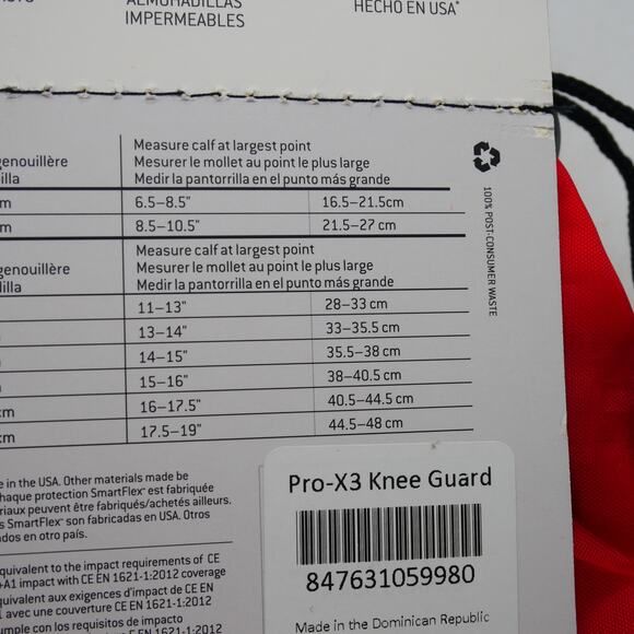 NEW G-Form Pro-X3 Knee Guards Protective Pads Adult Large Black Street Art - Picture 12 of 12